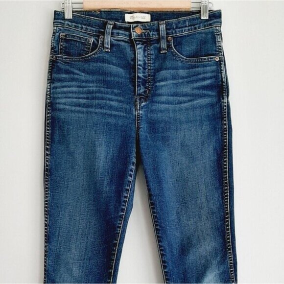 MADEWELL | 10" High-Rise Skinny Blue Jeans Sz 28 - Picture 3 of 12